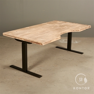 Hæve sænkebord. copen table centerbue. gamle gulvbrædder. wood ... Forhøjet terrasse