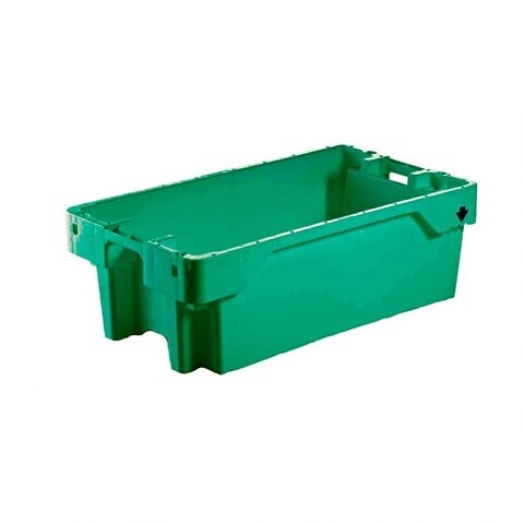 Fish Box med dræn 800x450x270 mm - grøn