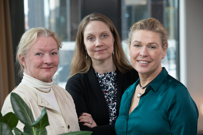 Åsa Holmgren (t.v) och Anna Törner (t.h), experter på två webinarer under våren.