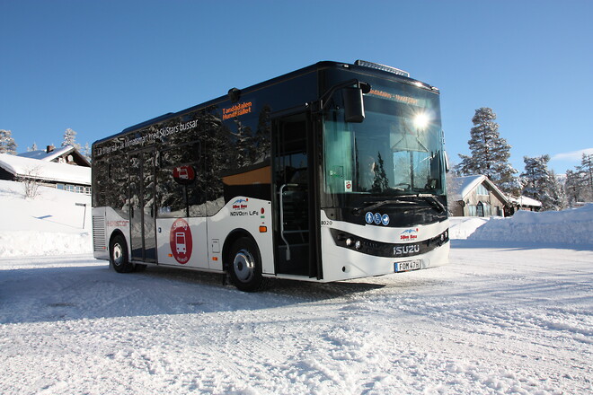 Sälen Buss har rustat sin flotta med två nya Isuzu NovoCiti Life-bussar med växellådor från Allison Transmission.