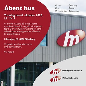Åbent hus 2022 HM-Ventilation a/s