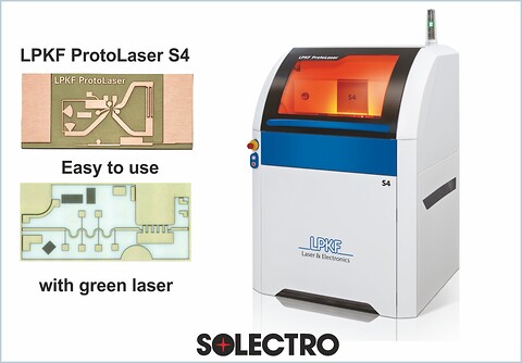 LPKF Laser & Electronics  S4 - Protolaser for elektroniklaboratoriet