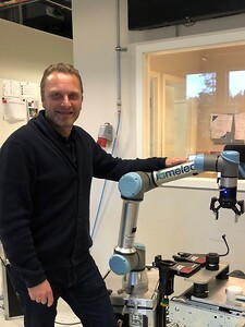 Lars Kjelling, daglig leder i Kameleon Robotics