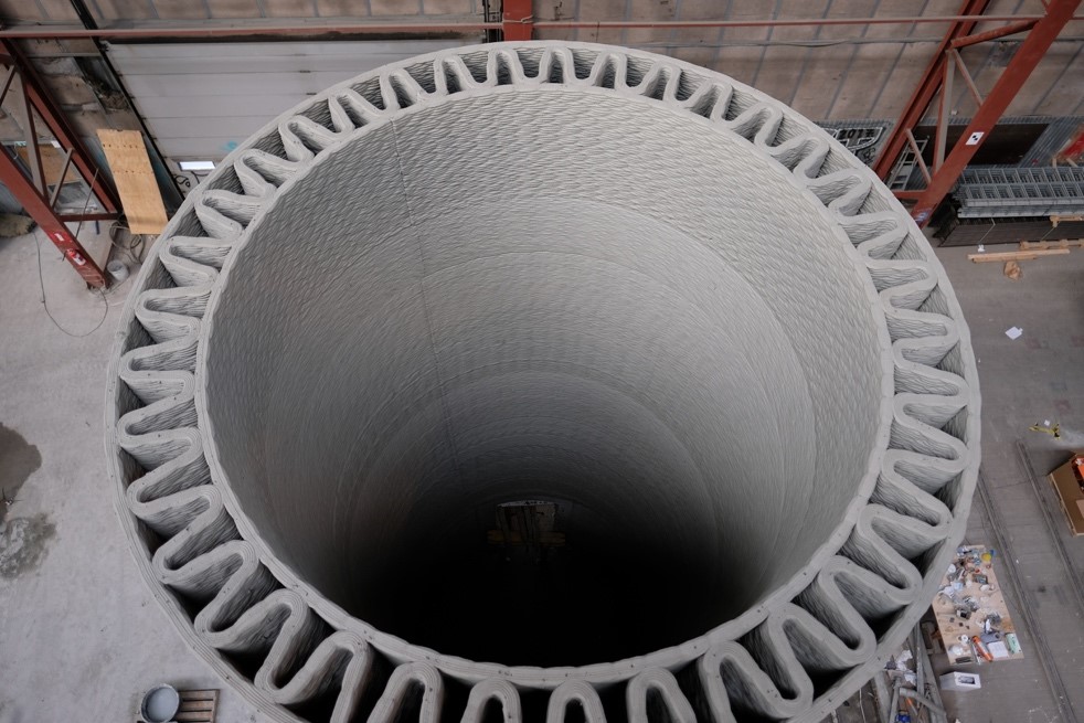 Kammerat Anvendelig dome Dansk virksomhed skal 3D-printe betontårne med vindmøllegigant - Building  Supply DK