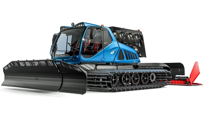 Verdens første: Prinoth tråkkemaskin på hydrogen