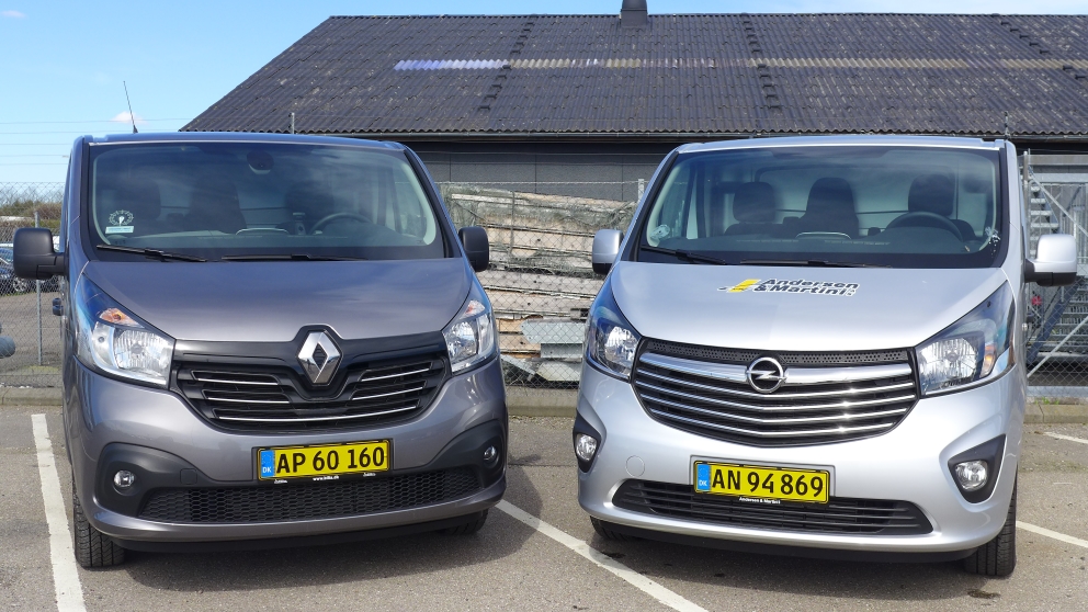 Test Opel Vivaro Og Renault Trafic Transportmagasinet