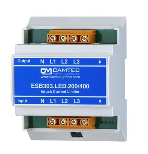 ESB303 Startstrømsbegrænser til LED drivere -- Power Technic - ESB303 Startstrømsbegrænser til LED driver fra Camtec. Forhandler er Power Technic.