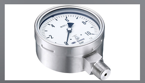 Industrial pressure gauge / Trukmåle