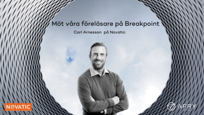 Carl Arnesson kommer till Breakpoint 2023