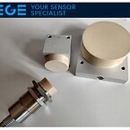 Induktiv sensor til +250°C\nEGE-Elektronik.