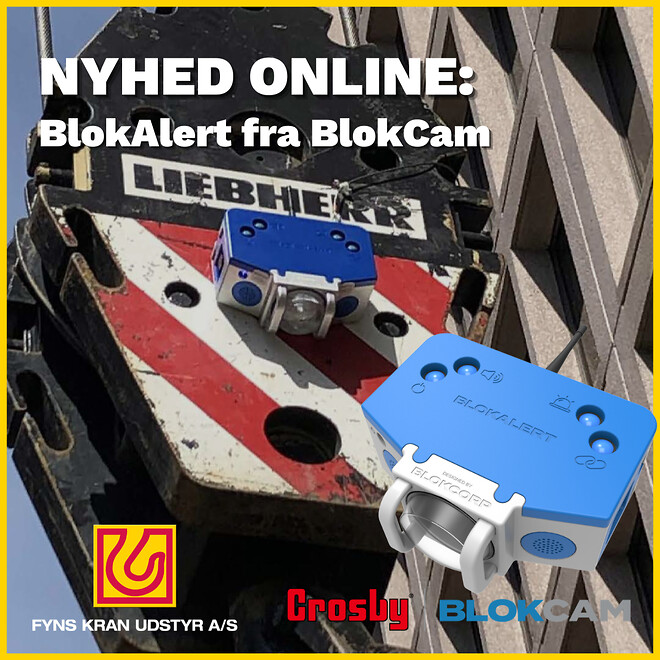 BlokAlert fra Crosby BlokCam - Fyns Kran Udstyr