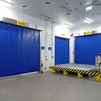 High Speed portene fra DAN-doors er blandt andet valgt på grund af den høje åbnehastighed