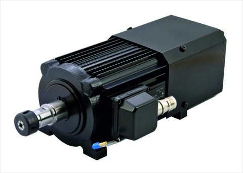 Spindelmotor iSA 2200 - Frässpindel \nspindelmotor\nfräsa \nborra \nbearbeta aluminium\nbearbeta trä\nbearbeta plast\nmaskinkonstruktion\nfräsverktyg