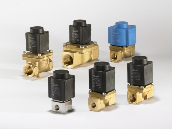 Danfoss EV225B Dampventil Nu Med Clip-on Spole