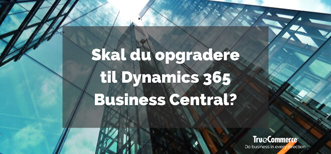 Opgradering til Dynamics 365 Business Central