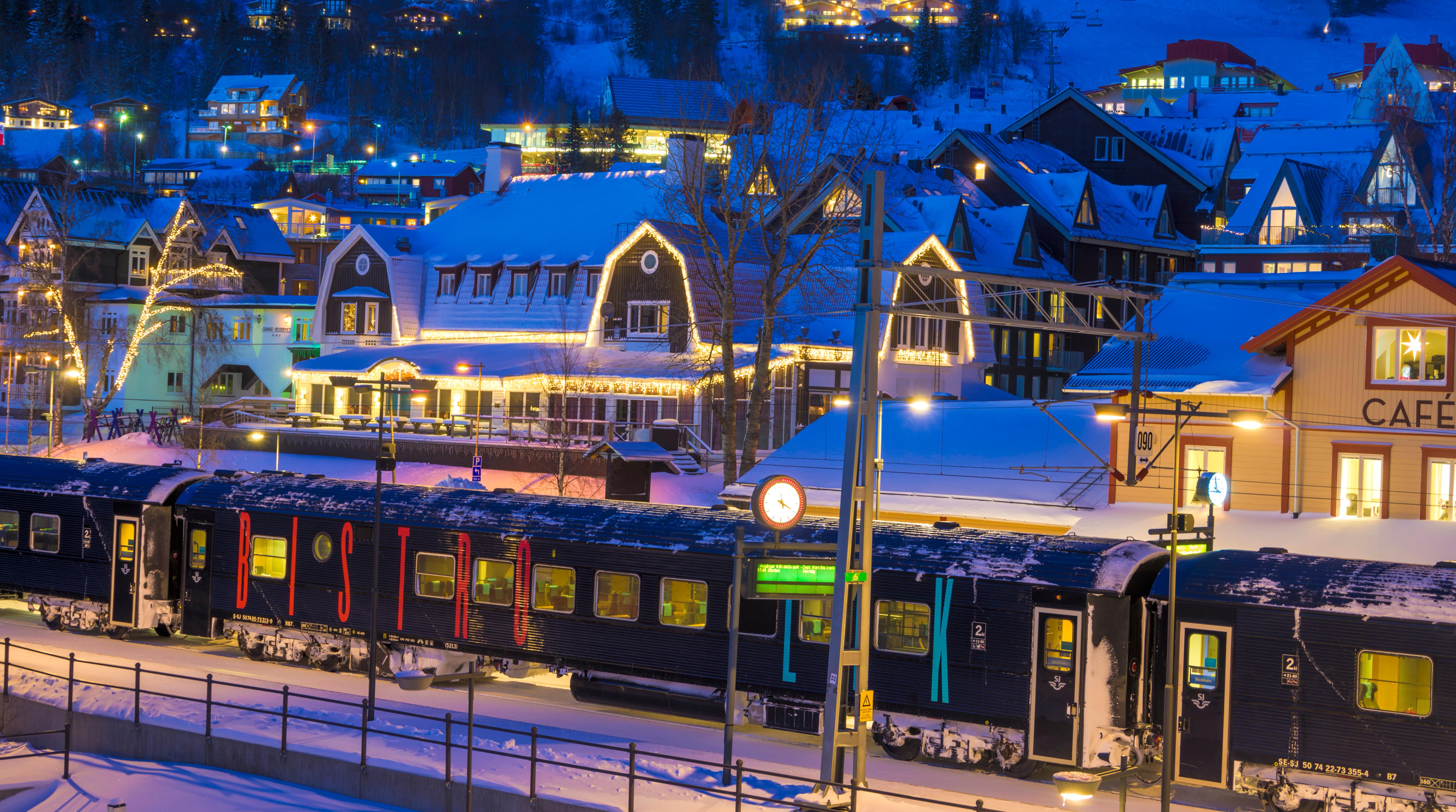 Snälltåget ända till Tänndalen