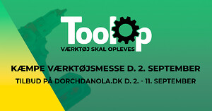 ToolOp. Kæmpe værktøjsmesse d. 2. september