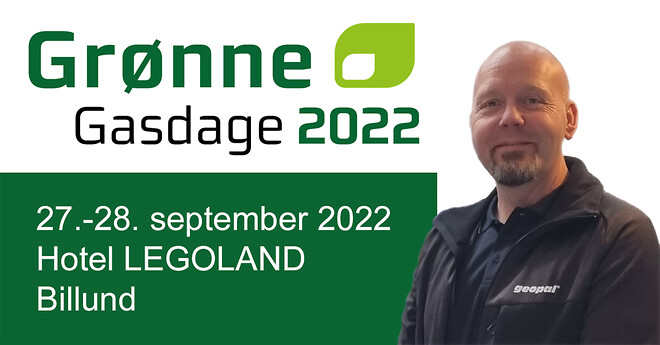 Geopal til Groenne Gasdage 2022 i Billund