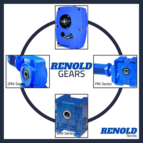 Renold - Gears & Gearboxes - Gear\nGearboxes\nRenold\nTransmission