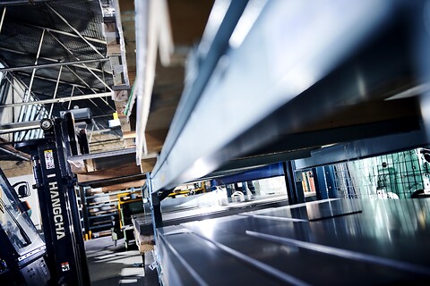 Robuste reoler - Robuste stål reoler palle reoler storfags reoler og gren reoler og kundespecifikke reoler fra Skov Industri A/S