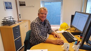 Jan Dalhuysen, projektleder hos Søby Værft A/S