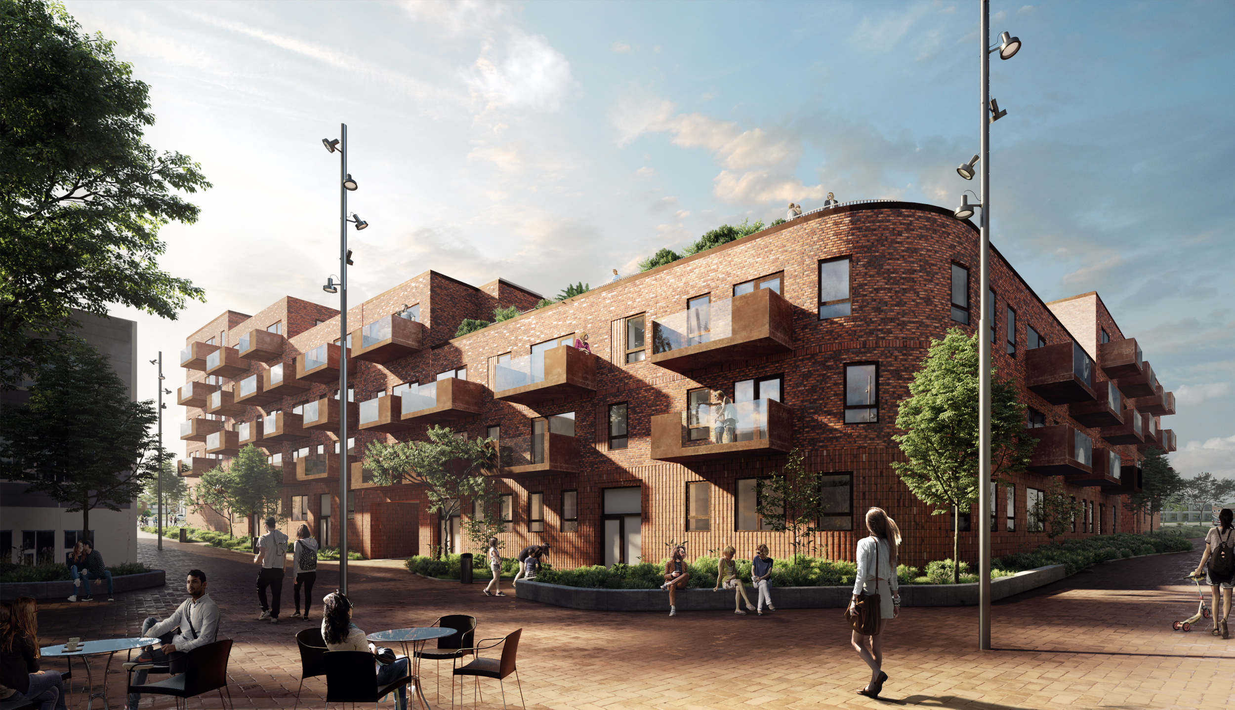 127 boliger vej i Hillerød - Building Supply DK