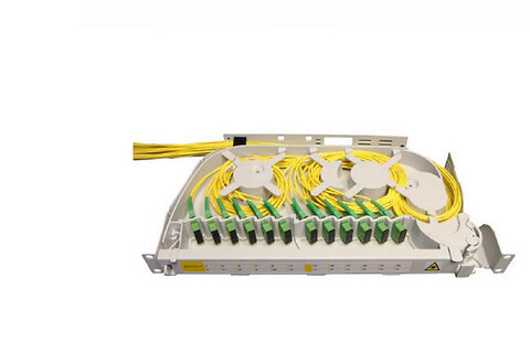 19" fiberskuffe til patching - SRS3000