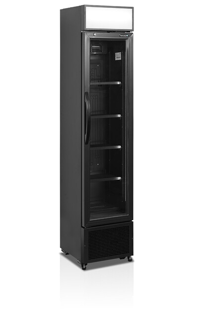 Smalt display køleskab - FC175H Black