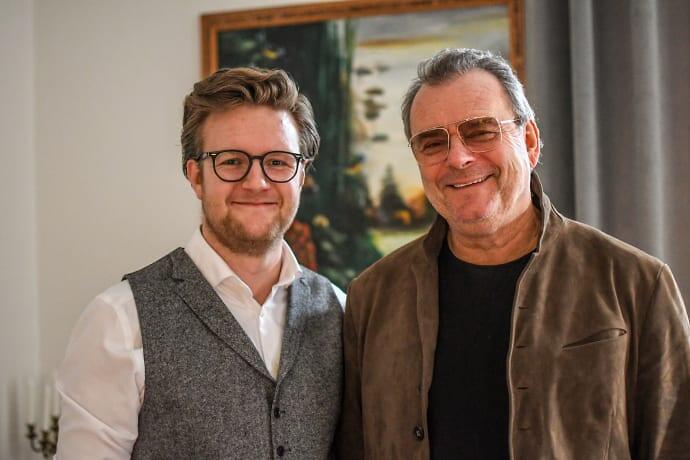 Steffo Törnqvist och matkooperativ i samarbete