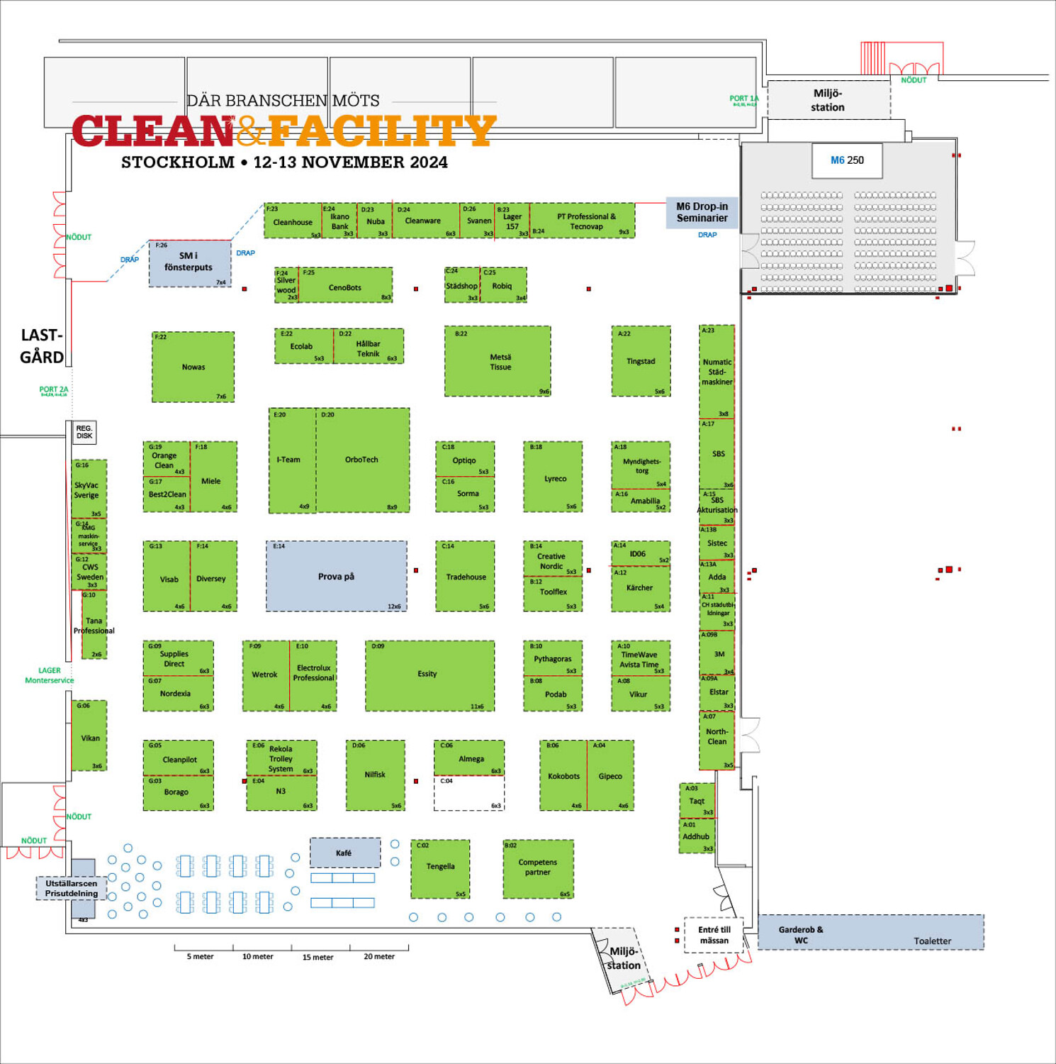 Clean & Facility 2024 hall overview