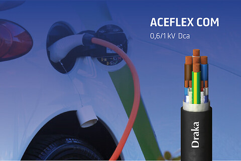 Hybrid AFECLEX-COM 1 kV Dca ladekabel - ACEFLEX-COM 1 kV - hybrid ladekabel
