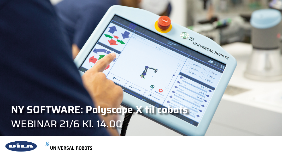 Webinar: Ny Software til UR robotter med Polyscope X