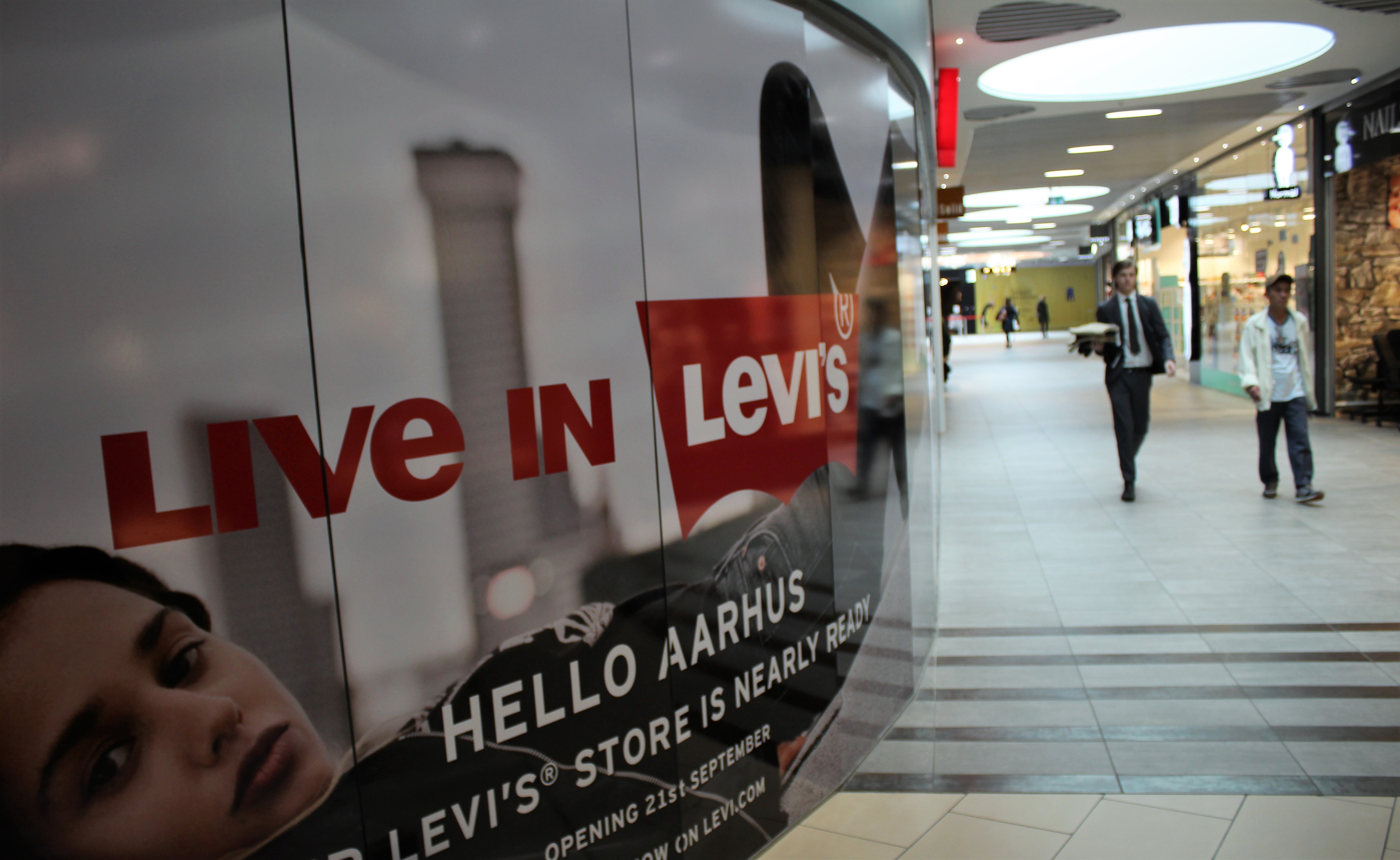 Levi's bygger ny butik i Bruuns