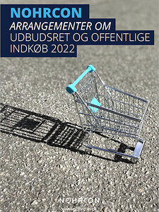 Brochure: Nohrcon arrangementer om udbud - efterår 2022