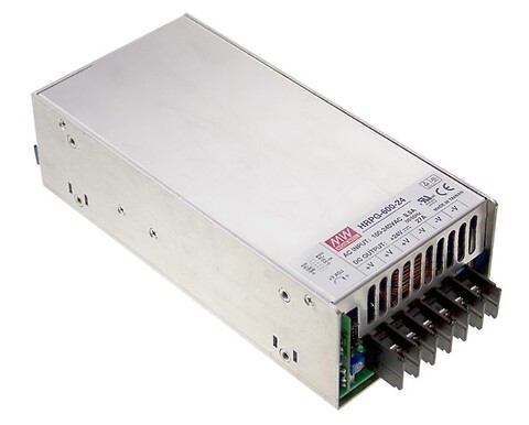 600W AC/DC strømforsyning til Industri og Elektronik -- Power Technic - HRP-600 og HRP-600N AC/DC strømforsyning fra MEAN WELL. Forhandler er Power Technic. Ring 70 208 210