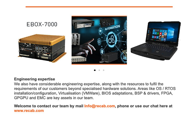 Are you looking for better delivery time within Embedded Computers & Boards – Panel PC – Box PC? Let our experts find the right solutions for you business. We customize for your needs!