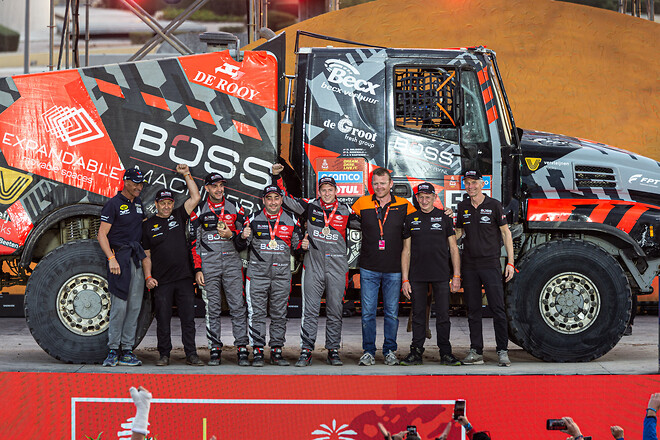 I år fick Team De Rooy stå som vinnare av Dakar Rally 2023 i lastbilsklassen.