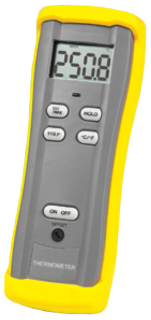 Digital termometer til termoelement type K - Digital termometer til termoelement type K
