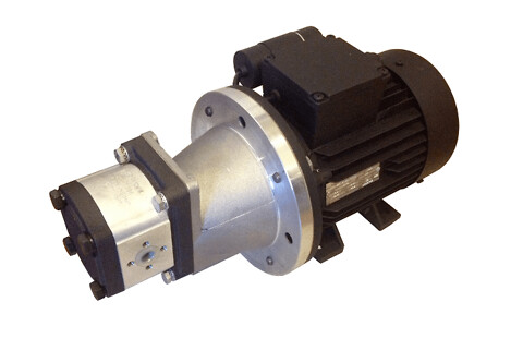 Elektrisk hydraulisk pump / motorenhet - Pumpe elmotorenhed