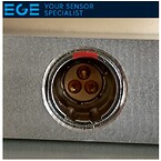 Induktiv sensor forbindelse til +250°C\nEGE-Elektronik.