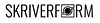 SKRIVERFORM AS