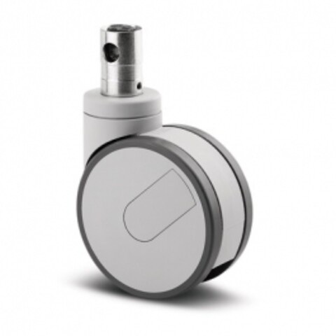 Swivel Castors with central, total or directional lock 125 mm Integral twin, 3944UAC125R36-32 4xM6