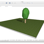 3D visning af træ