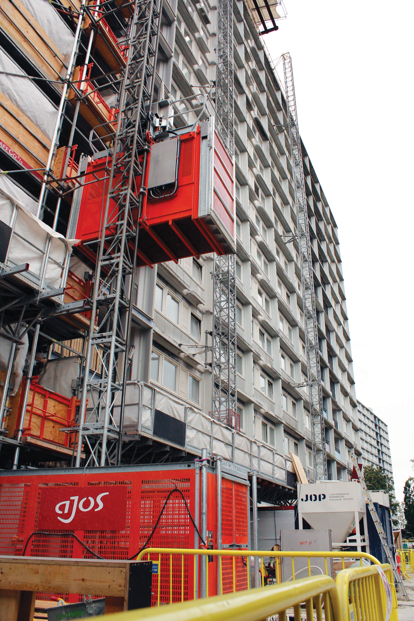 Byggehejs med bestillingsfunktion mester tidende
