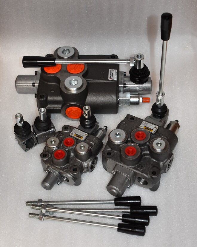 Hydrauliske styreventil reguleringsventiler manøvreventil control valve hydraulisk styre TAON Hydraulik 45L-GM 90L-GM