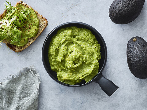 Avocado pulp, frost