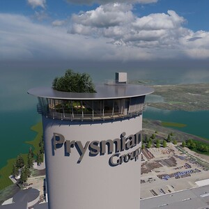 Prysmian Finland - nyt 185 m højt kabeltårn