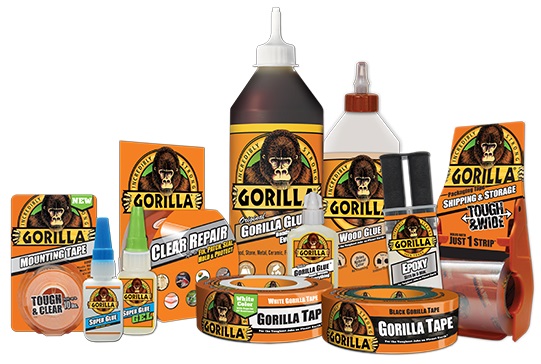 Fugtig marmelade ulækkert Dorch & Danola forhandler nu Gorilla tape & lim