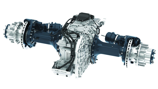 Allison Transmission levererar sin eGen Power® elektriska axel till QUANTRON:s första vätgasdrivna bränslecellselektriska fordon.