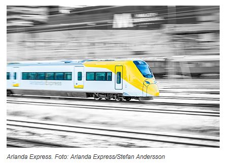 Arlanda Express inför tillståndskontroll med hjälp av HD-teknologi